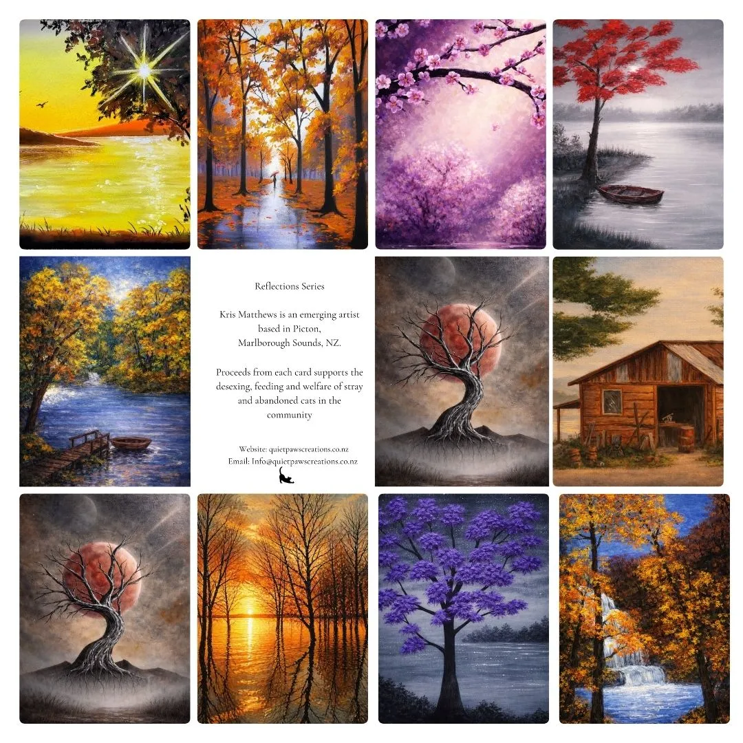 10 Pack Reflection Series Vol1 Greeting Cards